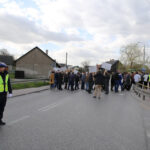 Blokada drogi w Brzezinach (20 kwietnia 2015 r.) / Kamil Król / Radio Kielce