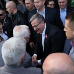 Prezydent Bronisław Komorowski odwiedził Kielce (24 kwietnia 2015 r.) / Piotr Michalski / Radio Kielce