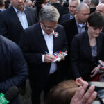 Prezydent Bronisław Komorowski odwiedził Kielce (24 kwietnia 2015 r.) / Piotr Michalski / Radio Kielce