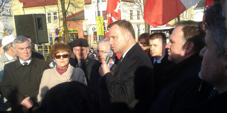 Andrzej Duda we Włoszczowie