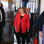 Wizyta żony prezydenta RP Anny Komorowskiej w Sandomierzu / Piotr Michalski / Radio Kielce