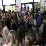 Dzień otwarty w IV Liceum Ogólnokształcącym w Kielcach (15 kwietnia 2015 r.) / Piotr Michalski / Radio Kielce