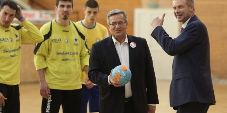 Prezydent Bronisław Komorowski odwiedził Kielce (24 kwietnia 2015 r.) / Piotr Michalski / Radio Kielce