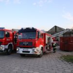 Pożar hali przy ulicy Mielczarskiego (20 kwietnia 2015 r.) / Piotr Michalski / Radio Kielce