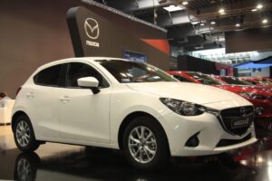 16.04.2015 Mazda na targach Motor Show / Robert Felczak / Radio Kielce