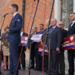 30.4.2015 Sandomierz. Adam Jarubas, kandydat PSL na prezydenta spotkał się z mieszkańcami Sandomierza i okolic. / Grażyna Szlęzak-Wójcik / Radio Kielce