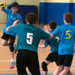 Młodzi szczypiorniści Vive Tauron Kielce zajęli II miejsce w mocno obsadzonym 35 Międzynarodowym 12.4.2015 Kraków. Turnieju Piłki Ręcznej „Lajkonik Cup 2015”, który rozegrany został w Krakowie. / Maciej Makuła / Radio Kielce