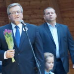 Wizyta prezydenta RP Bronisława Komorowskiego w Busku-Zdroju / Bartłomiej Zapała / Radio Kielce