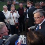 Wizyta prezydenta RP Bronisława Komorowskiego w Busku-Zdroju / Bartłomiej Zapała / Radio Kielce