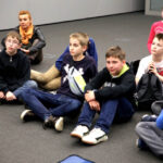 15.4.2015 Kielce. Bezpieczna woda, szkolenie z zasad bezpiecznej kąpieli i udzielania pierwszej pomocy w Targach Kielce. / Stanisław Blinstrub / Radio Kielce