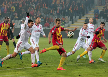 Korona Kielce - Wisła Kraków 3:2 (31.10.2014) / Krzysztof Żołądek / Radio Kielce