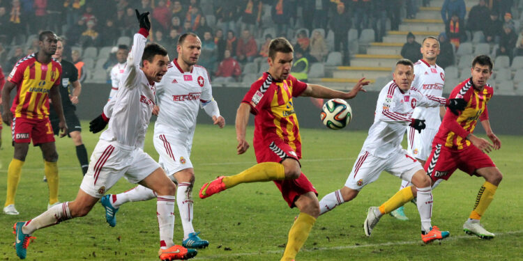 Korona Kielce - Wisła Kraków 3:2 (31.10.2014) / Krzysztof Żołądek / Radio Kielce