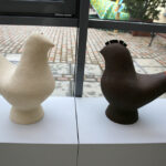 Zabawki - rzeźba ceramiczna. Wystawa Katarzyny Handzlik w Muzeum Zabawek i Zabawy / Kamil Król / Radio Kielce