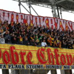 28. kolejka T-Mobile Ekstraklasy: Korona Kielce - Ruch Chorzów. Kibice Korony / Kamil Król / Radio Kielce