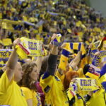 Rewanżowy mecz ćwierćfinału LM piłkarzy ręcznych: Vive Tauron Kielce - Vardar Skopje. Cudowna atmosfera w Hali Legionów / Kamil Król / Radio Kielce