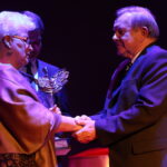 Gala plebiscytu Nagrody Wojewody "Laur Świętokrzyski". Człowiekiem Roku został Józef Dąbek  - prezes Kopalni Wapienia "Morawica" / Kamil Król / Radio Kielce