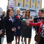 Konferencja PO na placu Artystów / Kamil Król / Radio Kielce