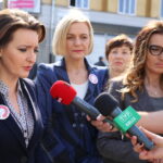 Konferencja PO na placu Artystów / Kamil Król / Radio Kielce