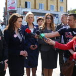 Konferencja PO na placu Artystów / Kamil Król / Radio Kielce