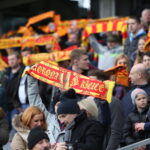 26. kolejka T-Mobile Ekstraklasy: Korona Kielce - Górnik Łęczna. Kibice Korony / Kamil Król / Radio Kielce