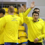 01.04.2015. Pierwszy mecz ćwierćfinału play-off piłkarzy ręcznych: Vive Tauron Kielce - MMTS Kwidzyn / Kamil Król / Radio Kielce