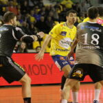 01.04.2015. Pierwszy mecz ćwierćfinału play-off piłkarzy ręcznych: Vive Tauron Kielce - MMTS Kwidzyn / Kamil Król / Radio Kielce