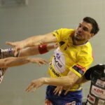 01.04.2015. Pierwszy mecz ćwierćfinału play-off piłkarzy ręcznych: Vive Tauron Kielce - MMTS Kwidzyn / Kamil Król / Radio Kielce