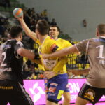 01.04.2015. Pierwszy mecz ćwierćfinału play-off piłkarzy ręcznych: Vive Tauron Kielce - MMTS Kwidzyn / Kamil Król / Radio Kielce