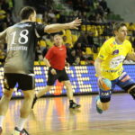 01.04.2015. Pierwszy mecz ćwierćfinału play-off piłkarzy ręcznych: Vive Tauron Kielce - MMTS Kwidzyn / Kamil Król / Radio Kielce