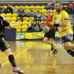 01.04.2015. Pierwszy mecz ćwierćfinału play-off piłkarzy ręcznych: Vive Tauron Kielce - MMTS Kwidzyn / Kamil Król / Radio Kielce