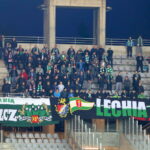 30. kolejki T-Mobile Ekstraklasy: Korona Kielce - Lechia Gdańsk. kibice gości / Kamil Król / Radio Kielce