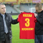 30. kolejki T-Mobile Ekstraklasy: Korona Kielce - Lechia Gdańsk. Kamil Kuzera żegna się z Koroną / Kamil Król / Radio Kielce