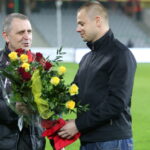 30. kolejki T-Mobile Ekstraklasy: Korona Kielce - Lechia Gdańsk. Kamil Kuzera żegna się z Koroną / Kamil Król / Radio Kielce