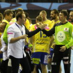 Pierwszy mecz ćwierćfinału LM piłkarzy ręcznych: Vardar Skopje - Vive Tauron Kielce / Kamil Król / Radio Kielce