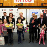 13.4.2015 Kielce. Finał konkursu na Najpiękniejszą Marzannę 2015. Wyróżnieni / Wojciech Habdas / Radio Kielce