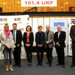 13.4.2015 Kielce. Finał konkursu na Najpiękniejszą Marzannę 2015. Wyróżnieni / Wojciech Habdas / Radio Kielce