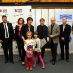 13.4.2015 Kielce. Finał konkursu na Najpiękniejszą Marzannę 2015. Wyróżnieni / Wojciech Habdas / Radio Kielce