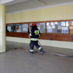 20.4.2015 Kielce. Ok godziny 15 w ZSE wybuchł pożar. / Wojciech Habdas / Radio Kielce