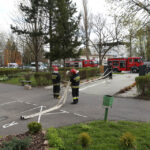 20.4.2015 Kielce. Ok godziny 15 w ZSE wybuchł pożar. / Wojciech Habdas / Radio Kielce