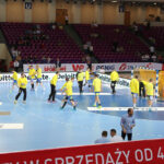 25.4.2015 Warszawa. Półfinał turnieju Final Four. Rozgrzewka. / Wojciech Habdas / Radio Kielce