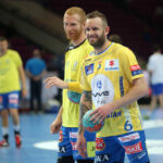 25.4.2015 Warszawa. Półfinał turnieju Final Four. Rozgrzewka. / Wojciech Habdas / Radio Kielce