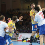 25.4.2015 Warszawa. W półfinale, rozgrywanego na warszawskim Torwarze turnieju Final Four, piłkarze Vive Tauron Kielce pokonali Górnika Zabrze 38:28 (18:15) / Wojciech Habdas / Radio Kielce