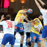 25.4.2015 Warszawa. W półfinale, rozgrywanego na warszawskim Torwarze turnieju Final Four, piłkarze Vive Tauron Kielce pokonali Górnika Zabrze 38:28 (18:15) / Wojciech Habdas / Radio Kielce