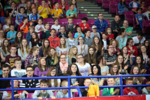 25.4.2015 Warszawa. W półfinale, rozgrywanego na warszawskim Torwarze turnieju Final Four, piłkarze Vive Tauron Kielce pokonali Górnika Zabrze 38:28 (18:15) / Wojciech Habdas / Radio Kielce