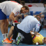 25.4.2015 Warszawa. W półfinale, rozgrywanego na warszawskim Torwarze turnieju Final Four, piłkarze Vive Tauron Kielce pokonali Górnika Zabrze 38:28 (18:15) / Wojciech Habdas / Radio Kielce