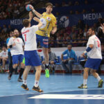 25.4.2015 Warszawa. W półfinale, rozgrywanego na warszawskim Torwarze turnieju Final Four, piłkarze Vive Tauron Kielce pokonali Górnika Zabrze 38:28 (18:15) / Wojciech Habdas / Radio Kielce