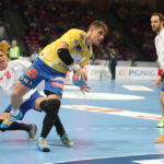 25.4.2015 Warszawa. W półfinale, rozgrywanego na warszawskim Torwarze turnieju Final Four, piłkarze Vive Tauron Kielce pokonali Górnika Zabrze 38:28 (18:15) / Wojciech Habdas / Radio Kielce