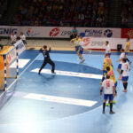 25.4.2015 Warszawa. W półfinale, rozgrywanego na warszawskim Torwarze turnieju Final Four, piłkarze Vive Tauron Kielce pokonali Górnika Zabrze 38:28 (18:15) / Wojciech Habdas / Radio Kielce