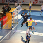 25.4.2015 Warszawa. W półfinale, rozgrywanego na warszawskim Torwarze turnieju Final Four, piłkarze Vive Tauron Kielce pokonali Górnika Zabrze 38:28 (18:15) / Wojciech Habdas / Radio Kielce