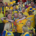 26.4.2015 Kielce. Puchar Polski dla Vive Tauron Kielce. Kibice oczekują na rozpoczęcie spotkania / Wojciech Habdas / Radio Kielce